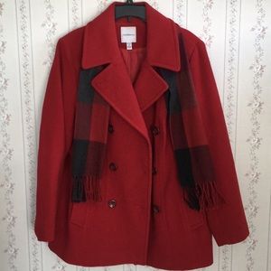 Woman’s Croft and Barrow wool pea coat